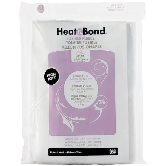 HeatnBond Iron-On High Loft Fusible Fleece {1}