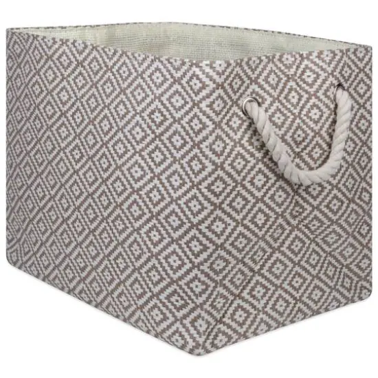 DII&reg; Medium Geo Diamond Rectangle Paper Bin Stone {1}