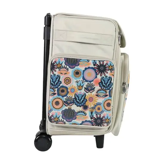 Everything Mary Floral Rolling Scrapbook Storage Tote {8}