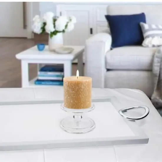 Root Candles 3" x 3" Unscented Timberline&trade; Pillar Candle Taupe {4}