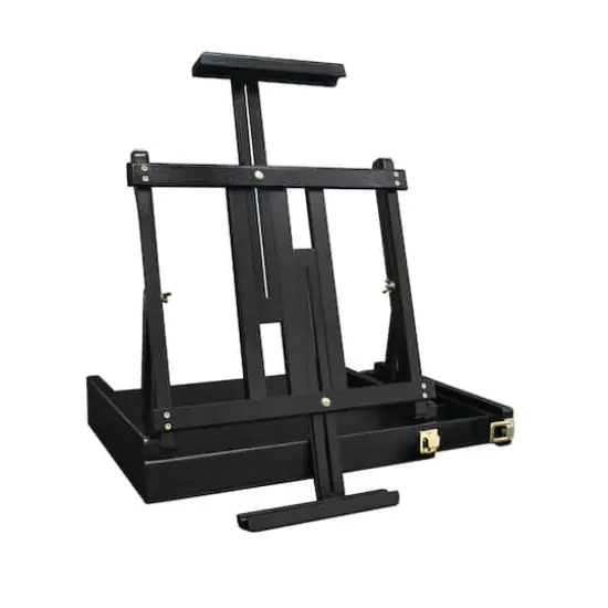 Art Alternatives Black Ravenna Tabletop Sketch Box Easel {3}