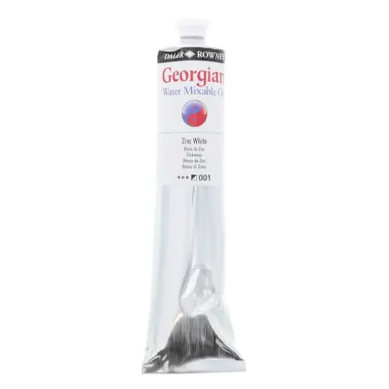 Daler-Rowney&reg; Georgian Water Mixable Oil, 200mL Zinc White {1}