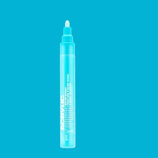 Montana Fine Acrylic Marker Cyan {3}