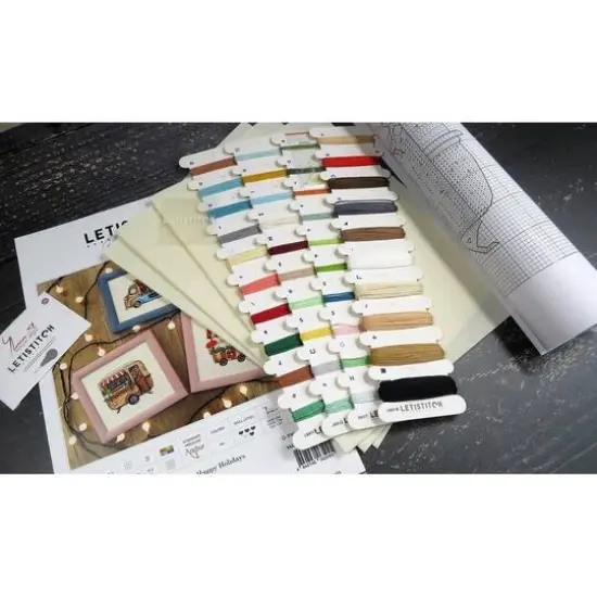 Letistitch Balloons Over Grand Canyon Counted Cross Stitch Kit {6}