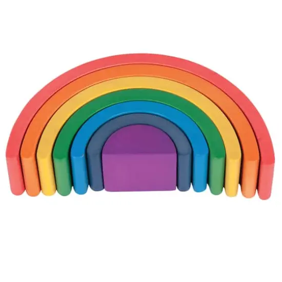 TickiT&reg; Wooden Rainbow Architect Arches {1}