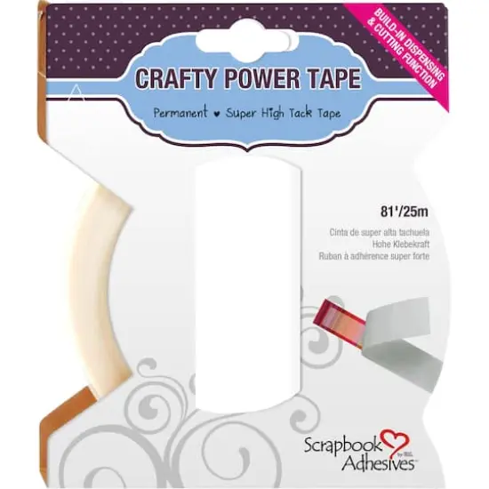 Scrapbook Adhesives By 3L&reg; Crafty Power Tape With Dispenser {1}