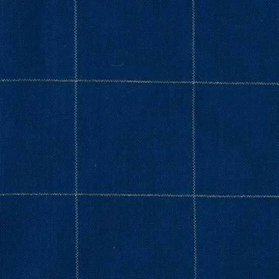Blue Metallic Windowpane Tablecloth 60" x 84" {6}