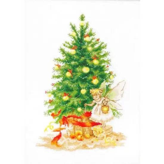 Luca-S Christmas Tree Counted Cross Stitch Kit {1}