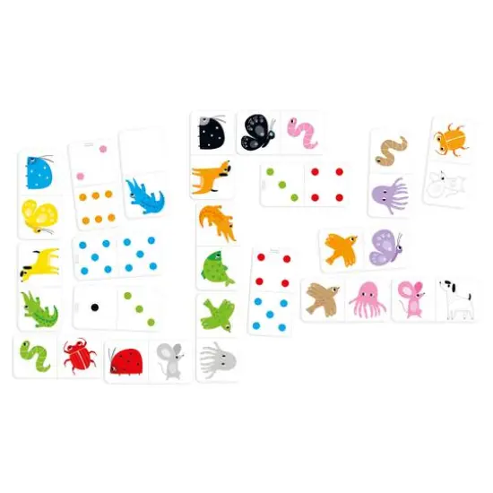 Banana Panda Let's Play Color Dominoes {3}