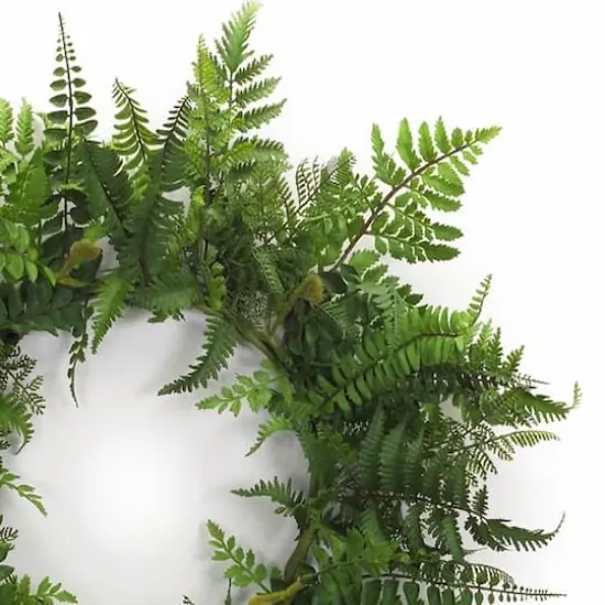 24" Fern Wreath {3}