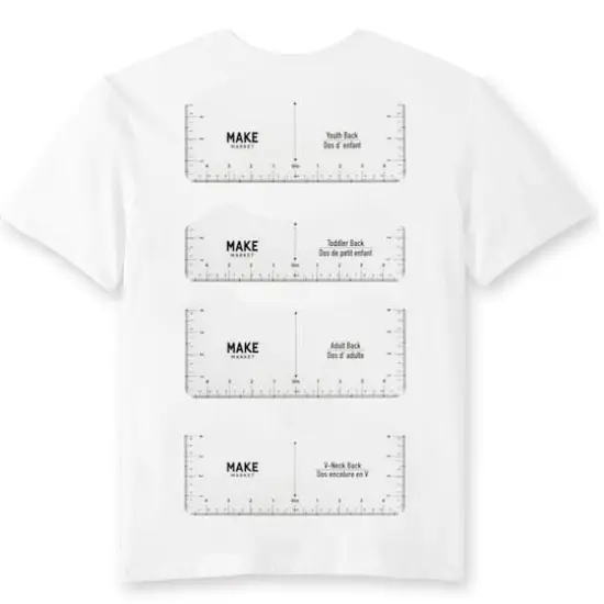 T-Shirt Ruler Guide Set by Make Market&reg; {4}