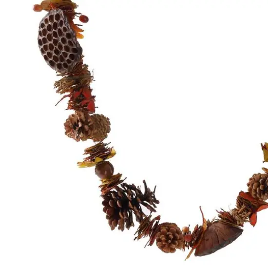 6ft. Pinecone & Lotus Pod Garland by Ashland&reg; {3}