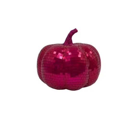 6" Disco Pumpkin Tabletop D&eacute;cor by Ashland&reg; Pink {1}