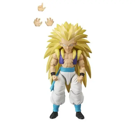 Bandai 6.5" Dragonball Super Dragon Stars Super Saiyan 3 Gotenks Action Figure {1}