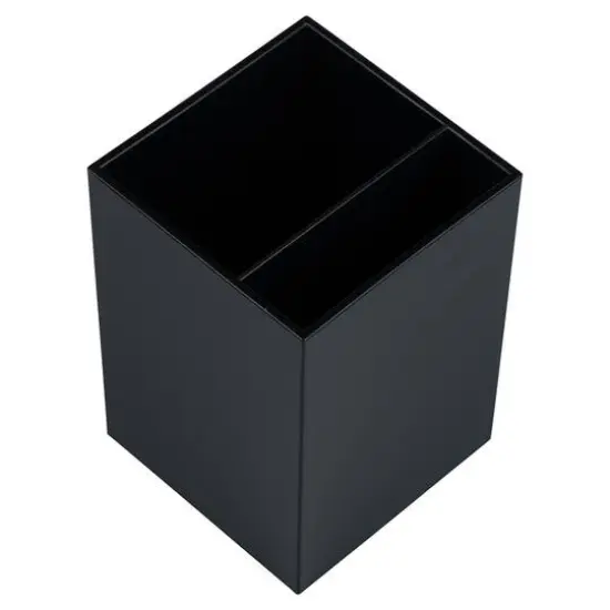 JAM Paper Plastic Pen Holder Black {4}