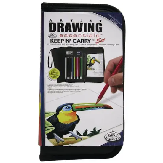 Royal & Langnickel&reg; Essentials&trade; Keep N' Carry&trade; Drawing Set {3}