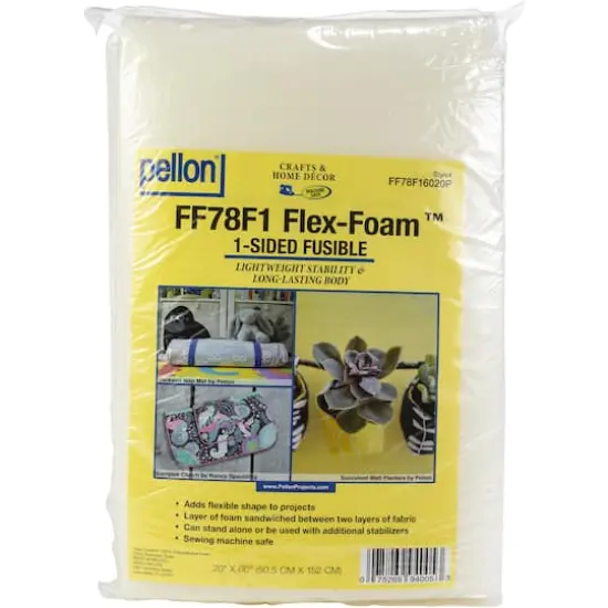 Pellon&reg; Flex-Foam&trade; Fusible Stabilizer, 20" x 60" {3}