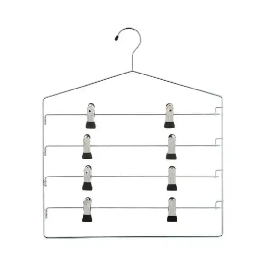 Organize It All 4 Tier Swing Arm Slack Rack Hanger {1}