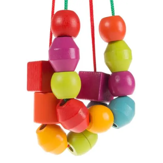 Toy Time Kids Bead & String Lacing Toy Set {7}