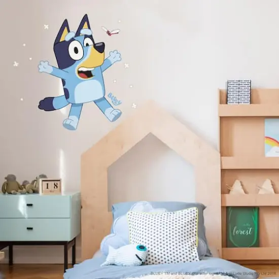 RoomMates Bluey Character Wall Decals {4}
