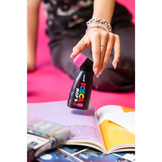 POSCA MOP'R PCM-22 Acrylic Paint Marker White {8}