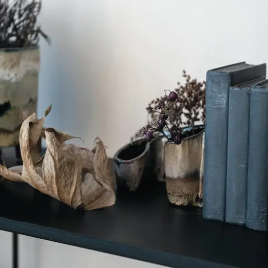 Hello Honey® 8.5" Multicolor Artisanal Dual-Section Stoneware Planter {4}