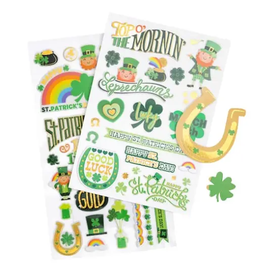 St. Patrick's Day Stickers by Recollections&trade; {1}