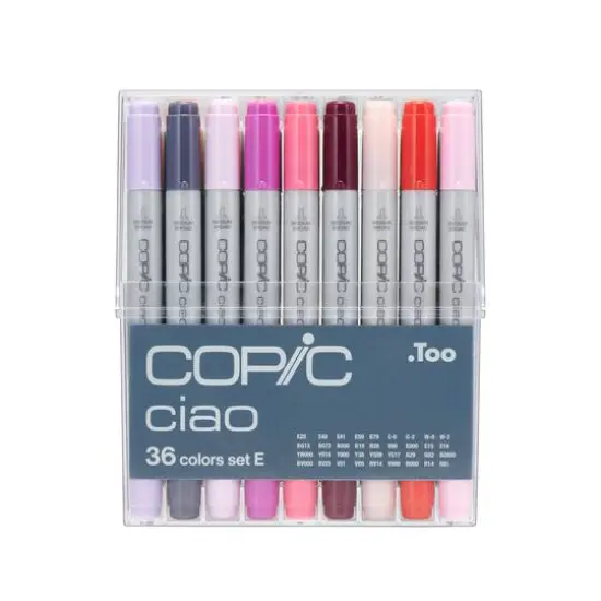 Copic&reg; Ciao 36 Color Marker Set E {1}