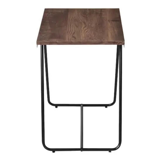 Honey Can Do Black Square Side Table {7}