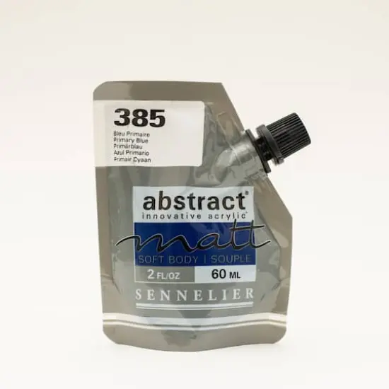 Sennelier Matt Abstract&reg; Acrylic, 60mL 385 Primary Blue {1}