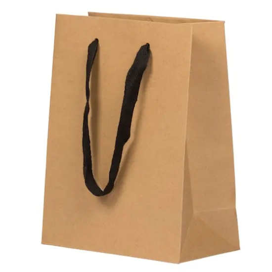 JAM Paper Medium Kraft Matte Heavy Duty Gift Bags, 3ct. {4}