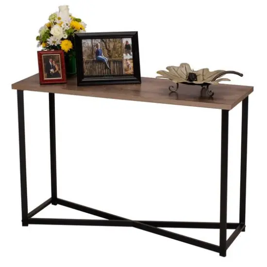 Household Essentials Jamestown 30" Console Table Ashwood {8}