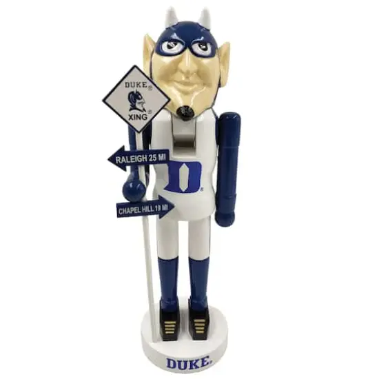 Santa's Workshop 12" Rivalry Nutcracker Duke University {1}