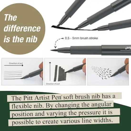 Faber-Castell&reg; PITT&reg; Artist Pen Soft Brush Set, 8 Piece {6}