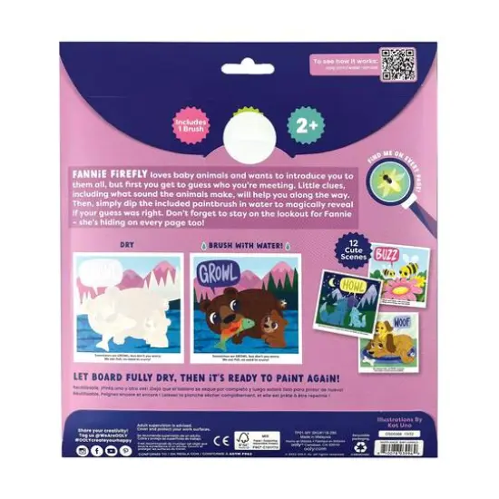 OOLY Water Amaze Baby Animals Water Reveal Boards {3}