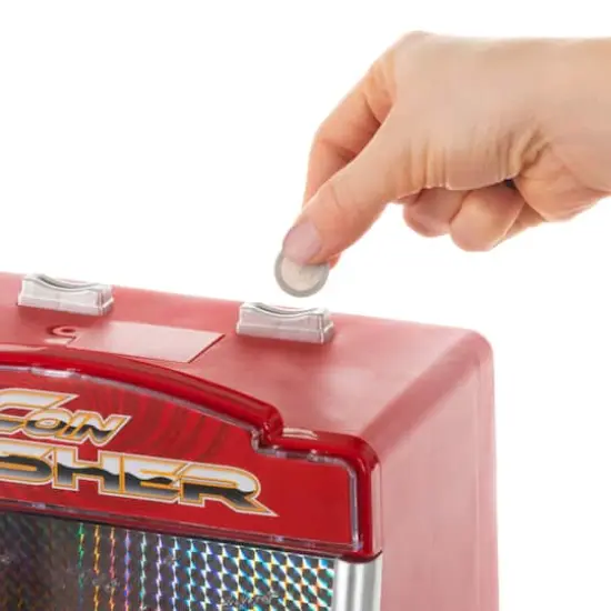 Toy Time Coin Pusher Miniature Classic Arcade Game {5}