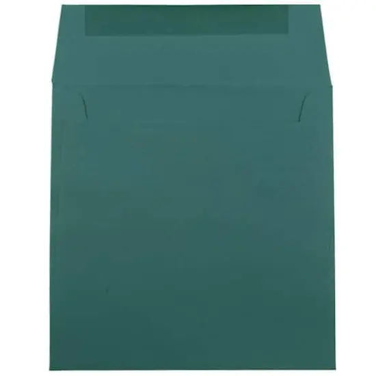 JAM Paper 6.5" x 6.5" Premium Invitation Envelopes, 25ct. Teal Green {4}