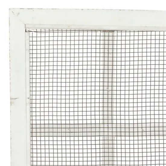 68" Cream Farmhouse Abstract Wood Wall D&eacute;cor {4}