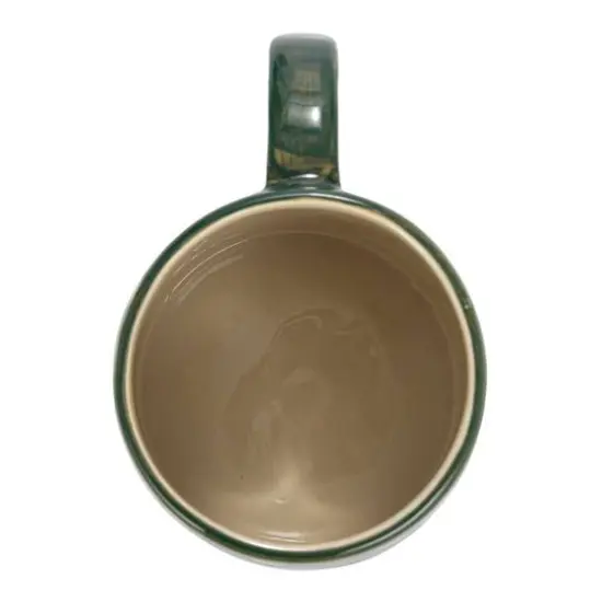 Hello Honey&reg; 14oz. Green Polka Dot Ceramic Mugs, 12ct. {2}