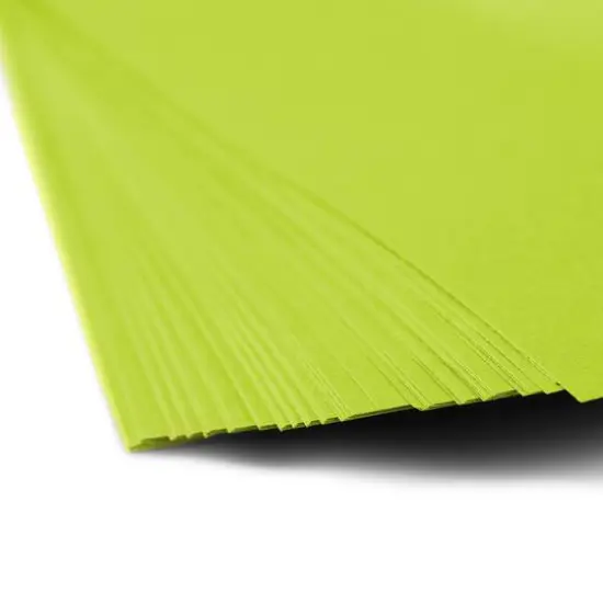 JAM Paper Brite Hue 8.5" x 11" 24lb. Paper Pack, 500 Sheets Ultra Lime Green {4}
