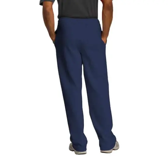 JERZEES&reg; NuBlend&reg; Open Bottom Pant with Pockets Navy {5}
