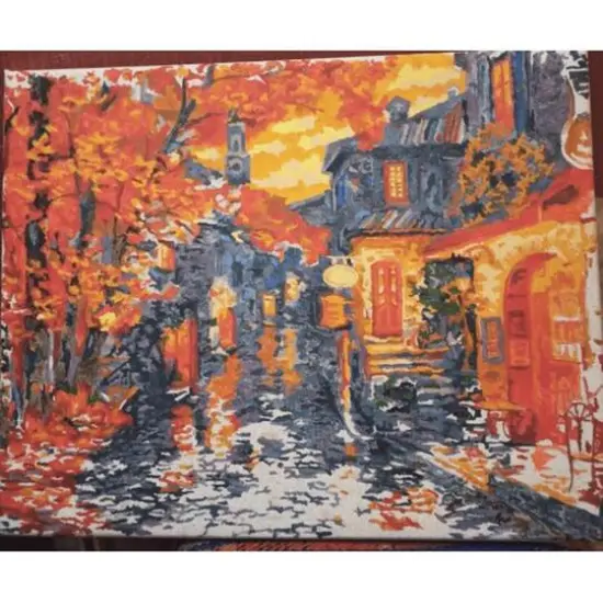 Crafting Spark Old Munchen Painting by Numbers Kit {3}