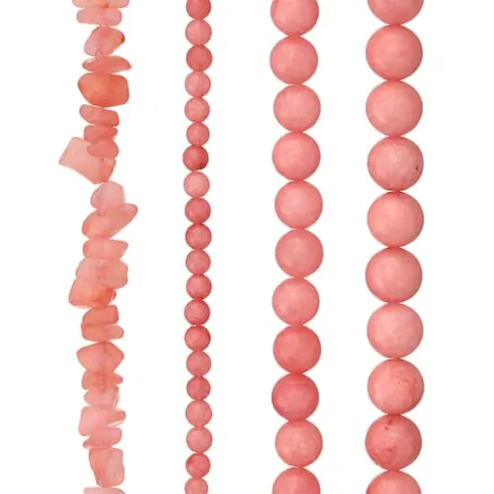 Pink Quartzite Beads Value Pack by Bead Landing&trade; {1}