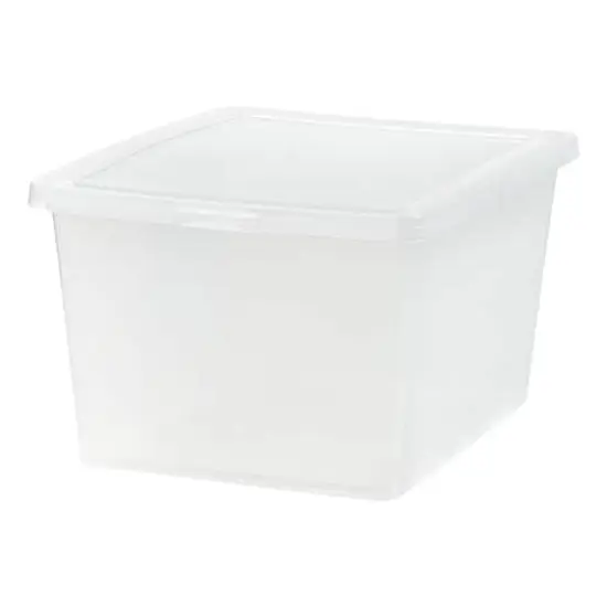 IRIS&reg; 24.5qt. Snap Top Plastic Storage Boxes, 6ct. {1}