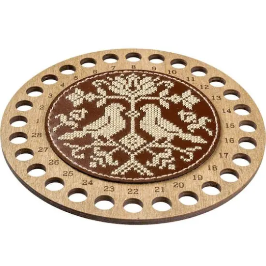 Wonderland Crafts Bird Couple Thread Organizer Embroidery Kit  {4}