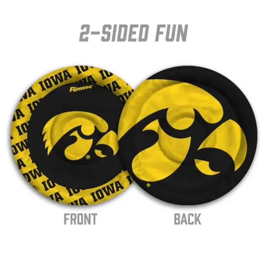 NCAA Flimzee Bean-Bag Flying Disc Iowa Hawkeyes {3}
