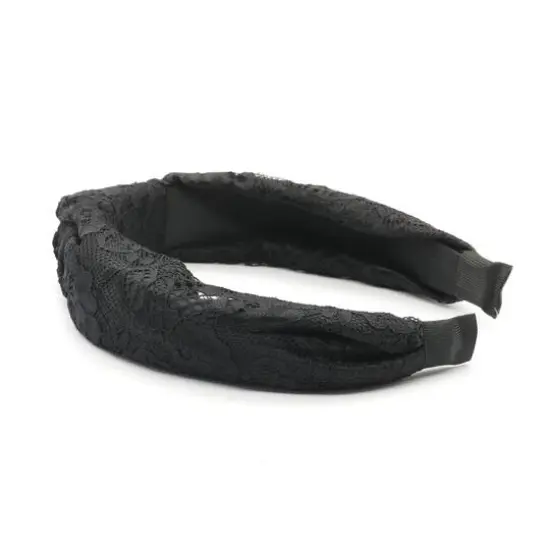 Black Lace Headband by Celebrate It™ {3}