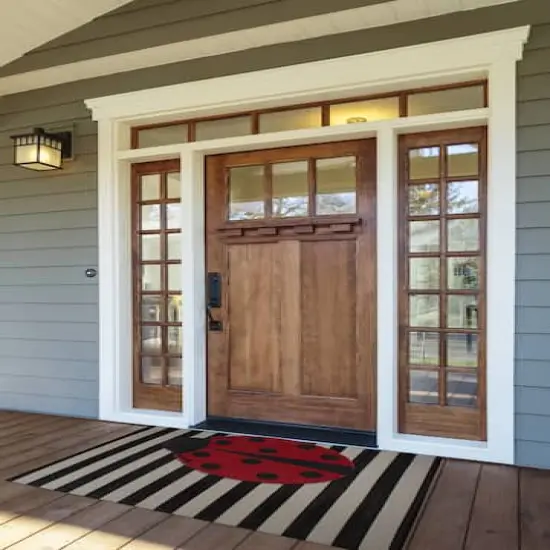 DII&reg; Lady Bug Doormat {5}