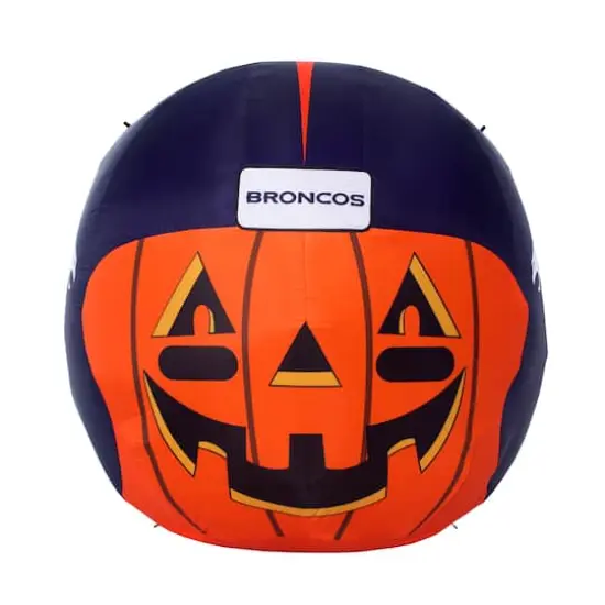 Sporticulture 4ft. Inflatable NFL Team Pride Jack-O' Helmet Denver Broncos {4}