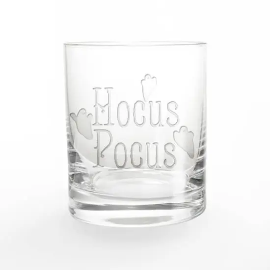 Hocus Pocus Ghost Pattern 11oz. Whiskey Glass {1}